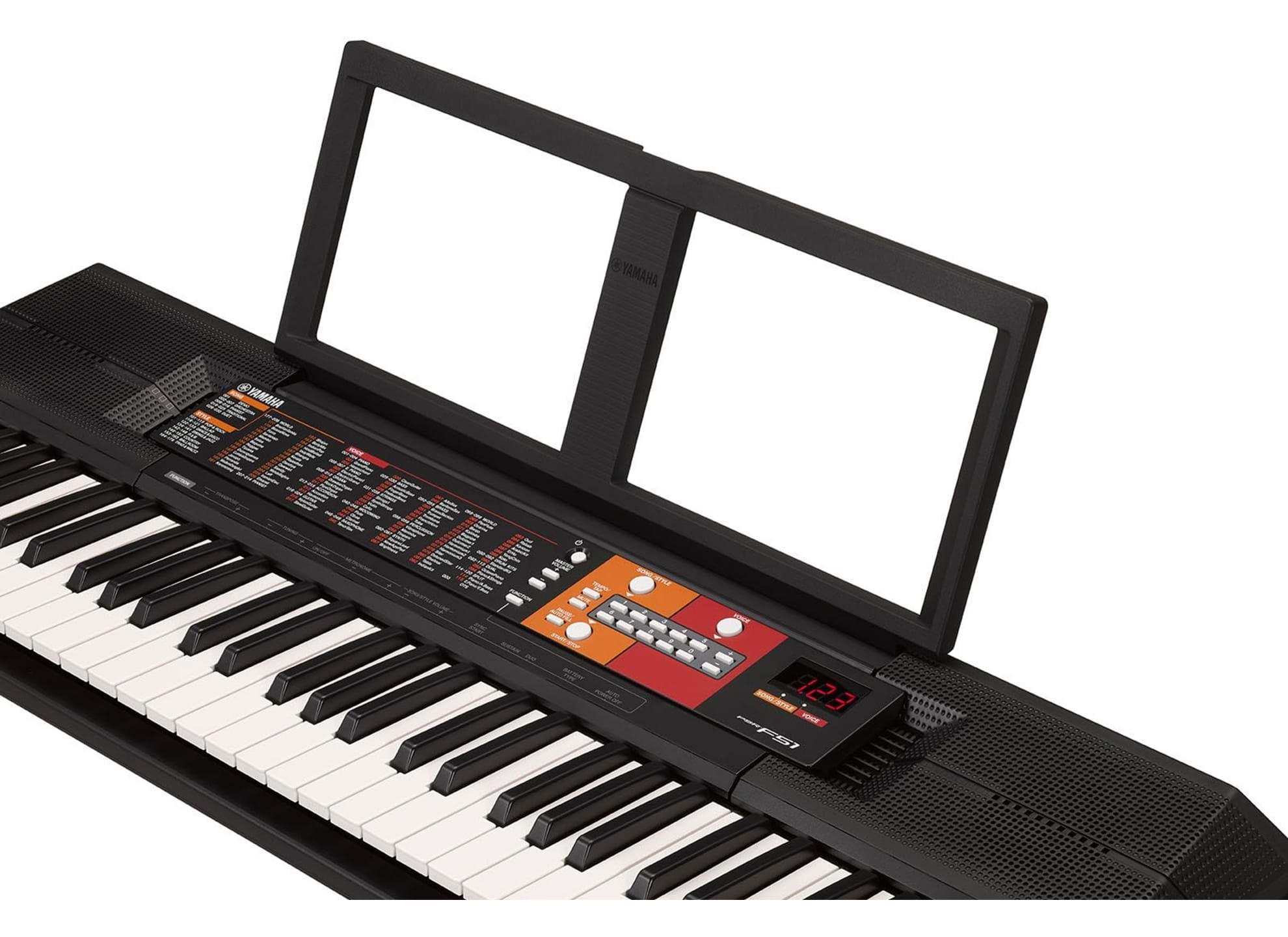 Yamaha PSRF51 Keyboard på emusic.se Sveriges musikaffär på nätet.